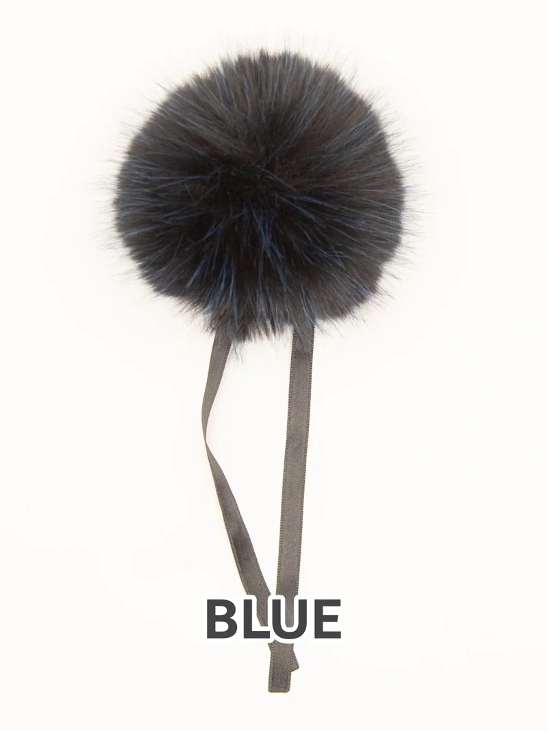 IkigaiFiber Faux Fur Pom Poms