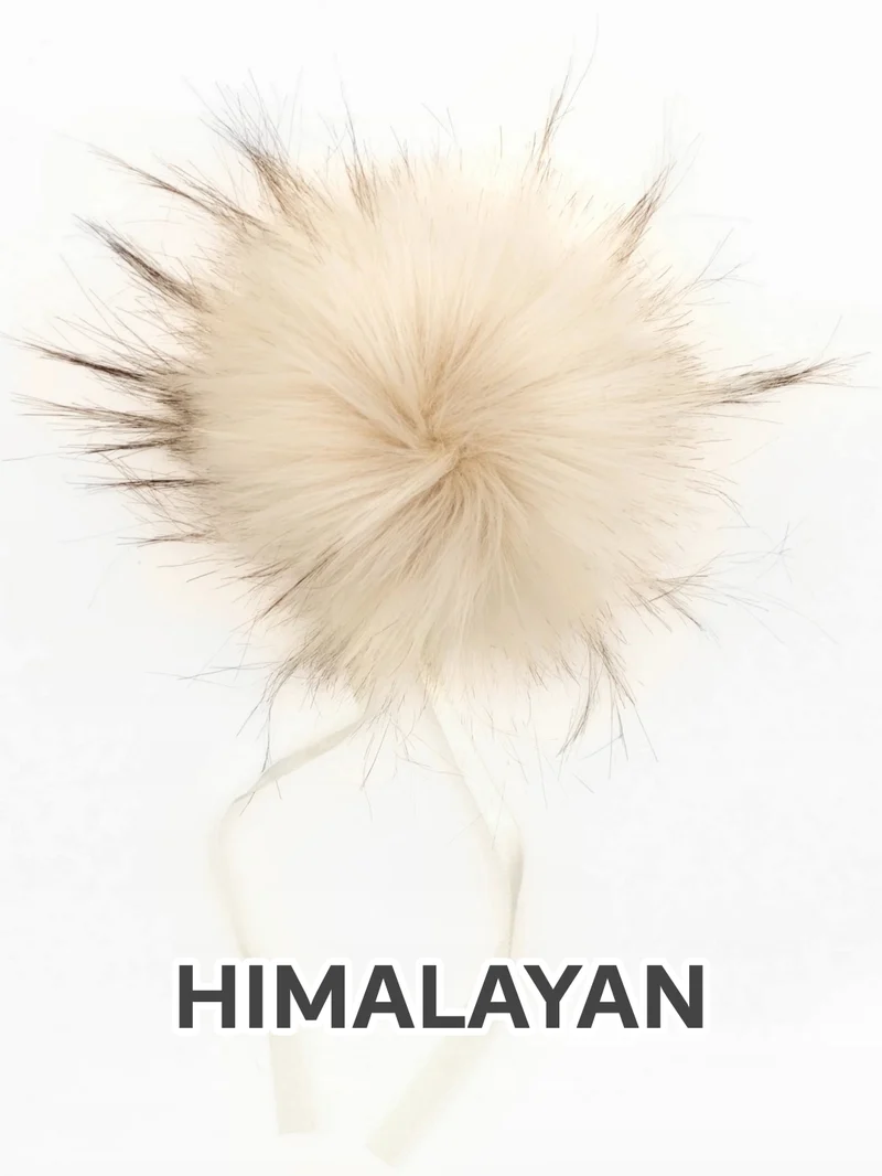 IkigaiFiber Faux Fur Pom Poms