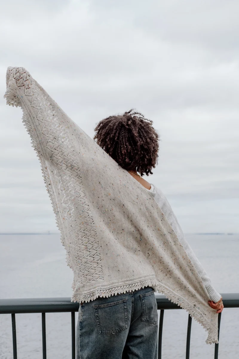 Vulkan Shawl | Knitting Kit