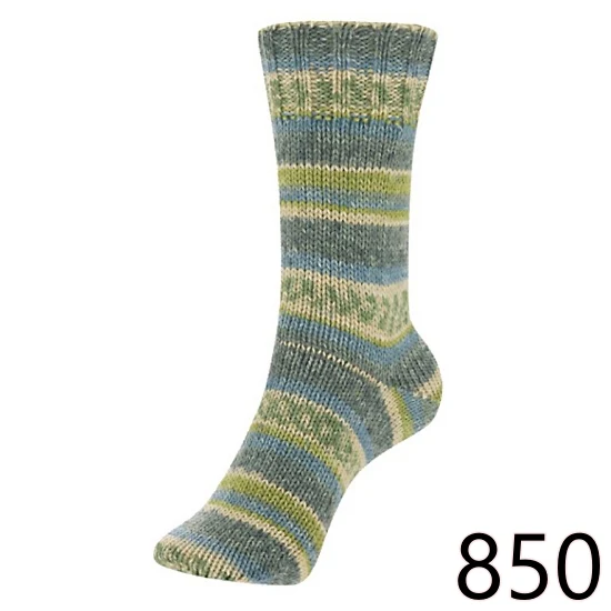 Austermann Step 6 Memory Sock Yarn with Aloe Vera and Jojoba