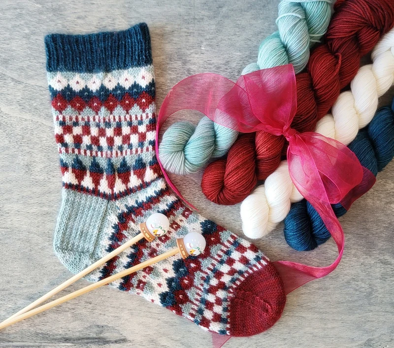 Féériques Socks | Knitting pattern and Optional Limited Edition Kits