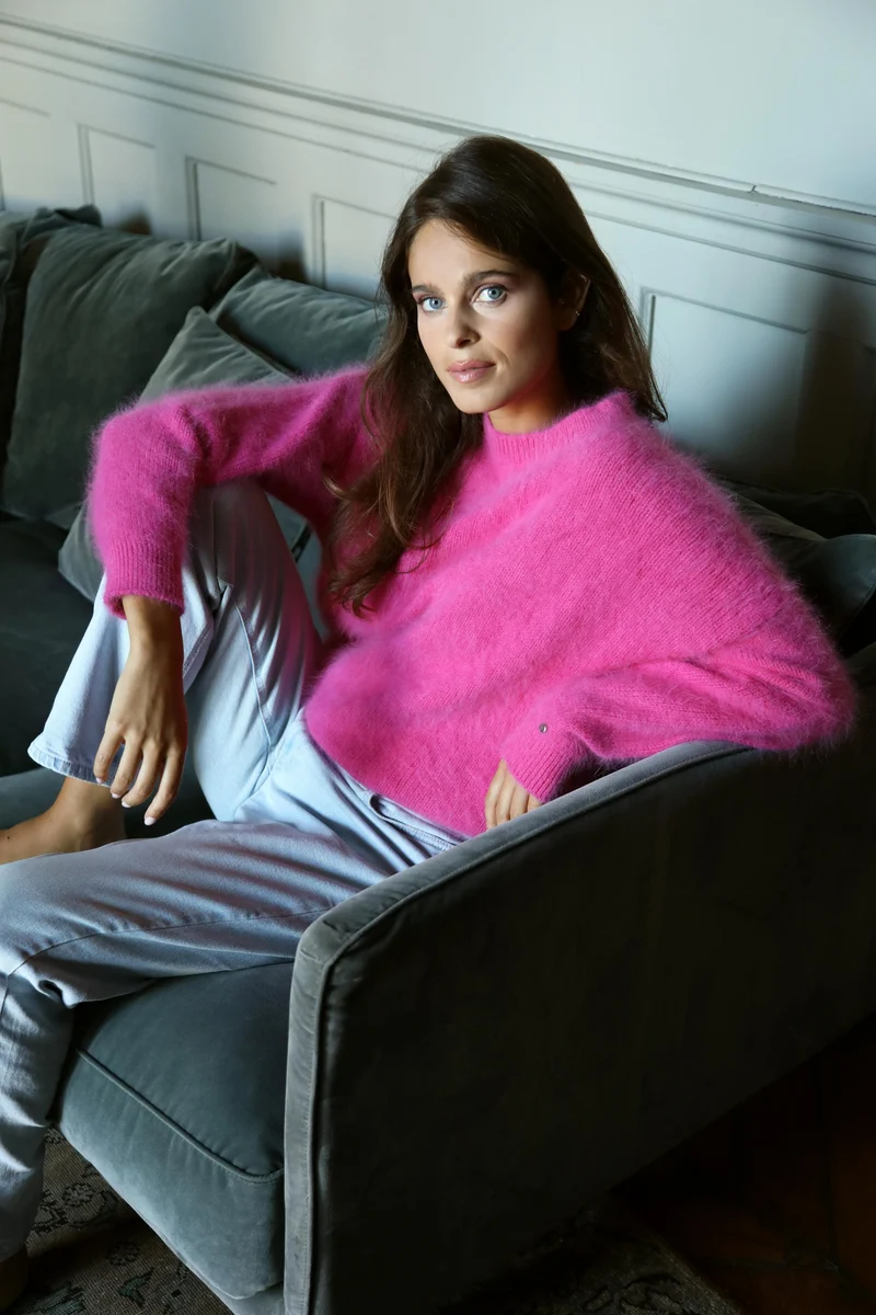 Pull Pipa en Angora Sorbet