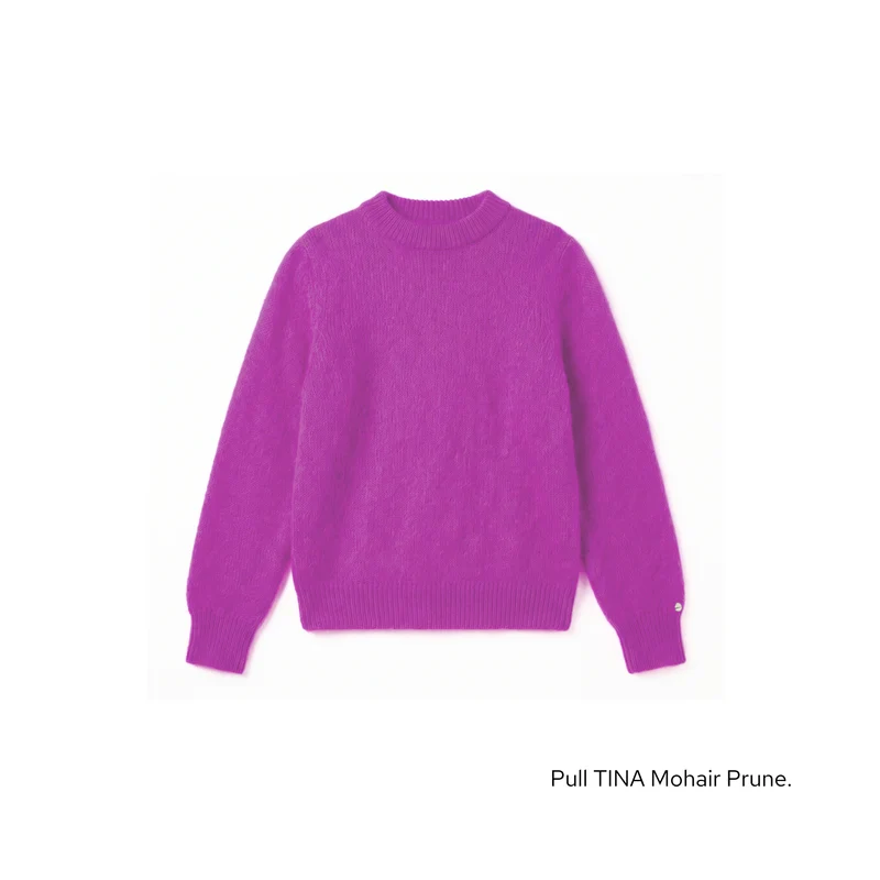 Pull Tina en Mohair - 19 coloris.