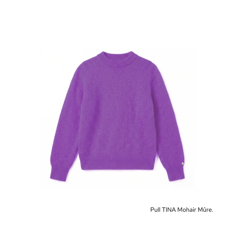 Pull Tina en Mohair - 19 coloris.