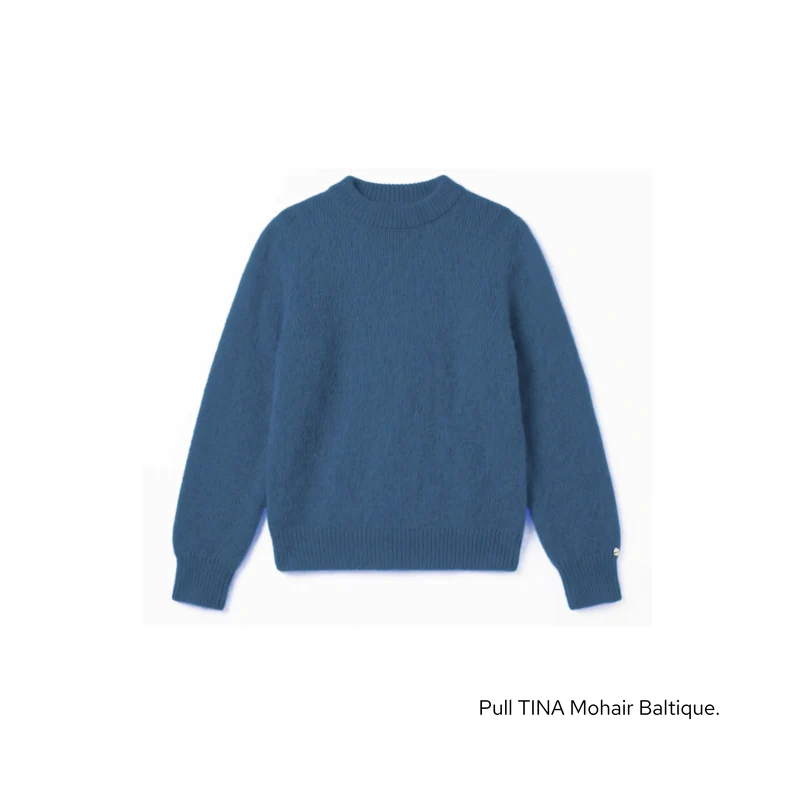 Pull Tina en Mohair - 19 coloris.