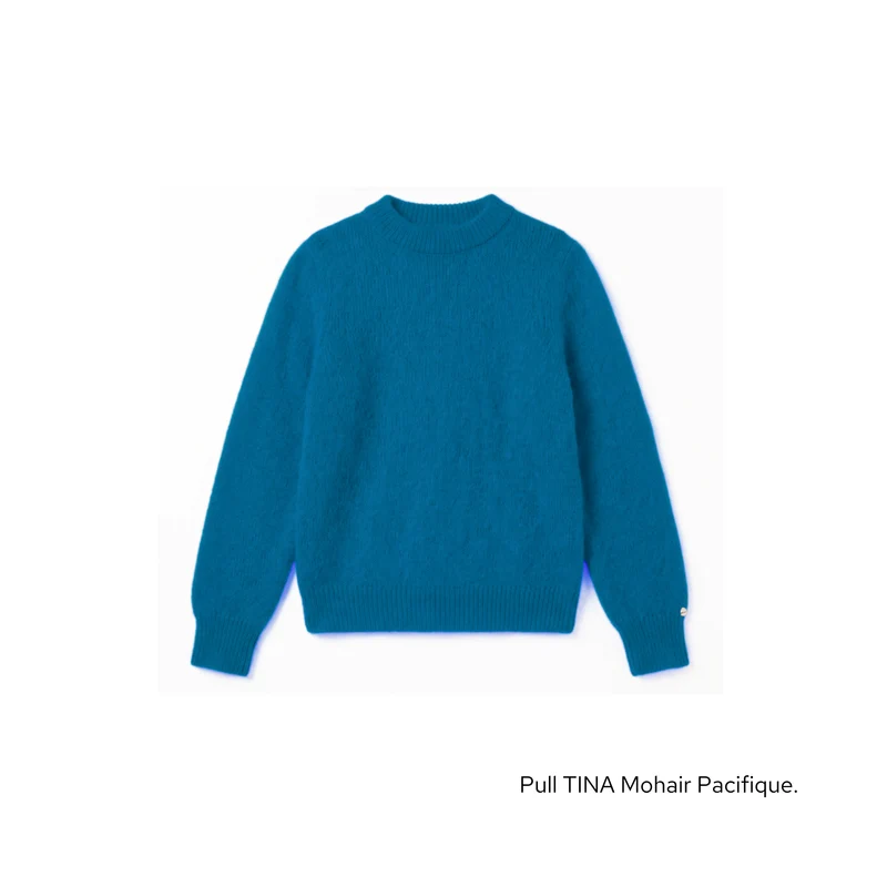 Pull Tina en Mohair - 19 coloris.