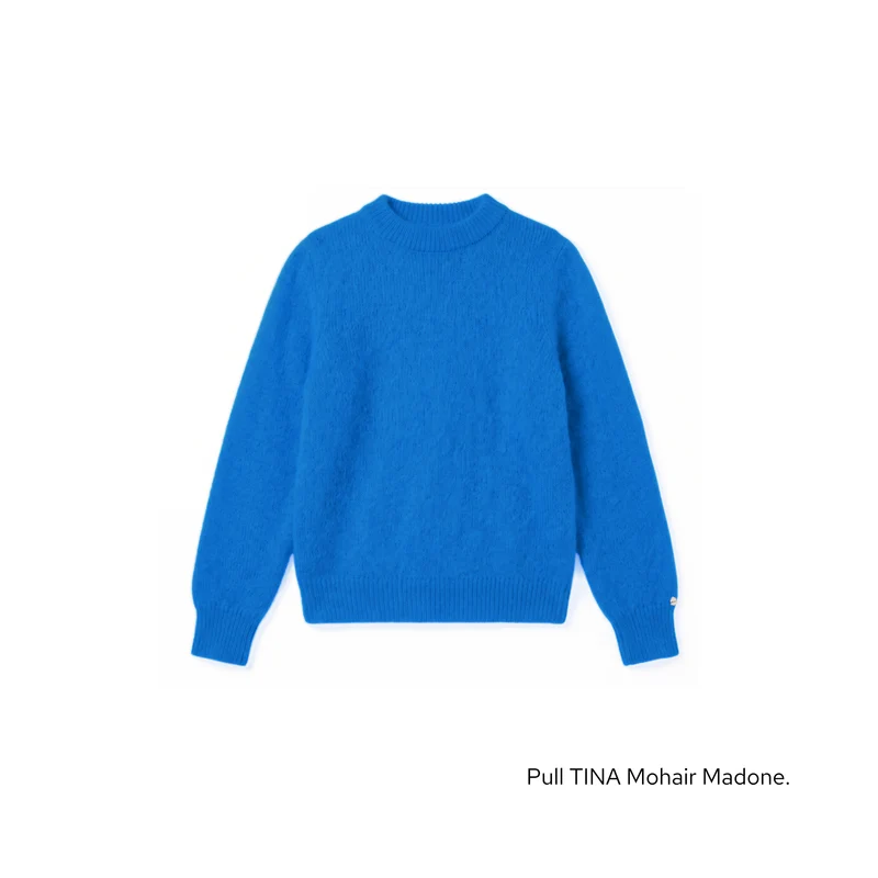 Pull Tina en Mohair - 19 coloris.