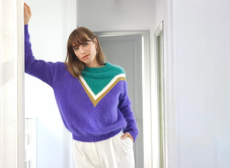 Pull Celeste. 3 coloris.