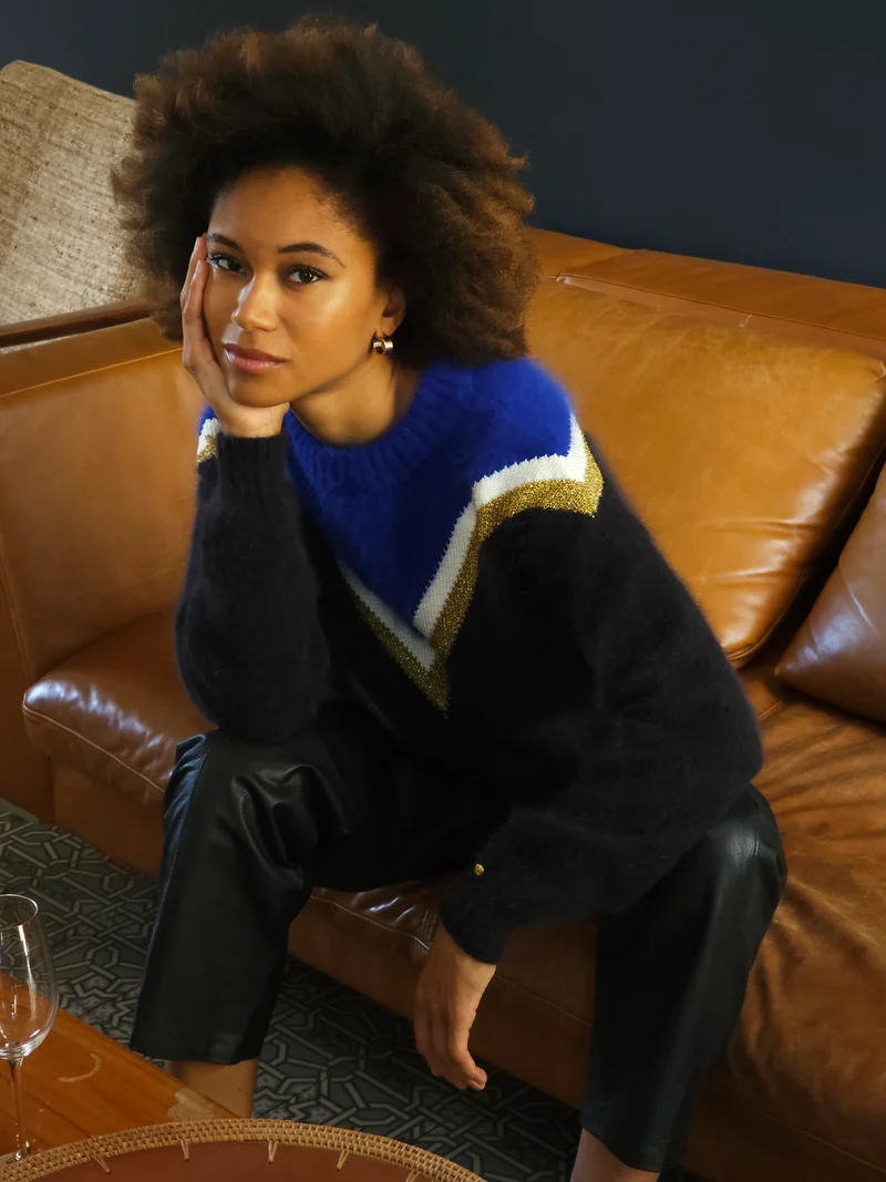Pull Celeste. 3 coloris.