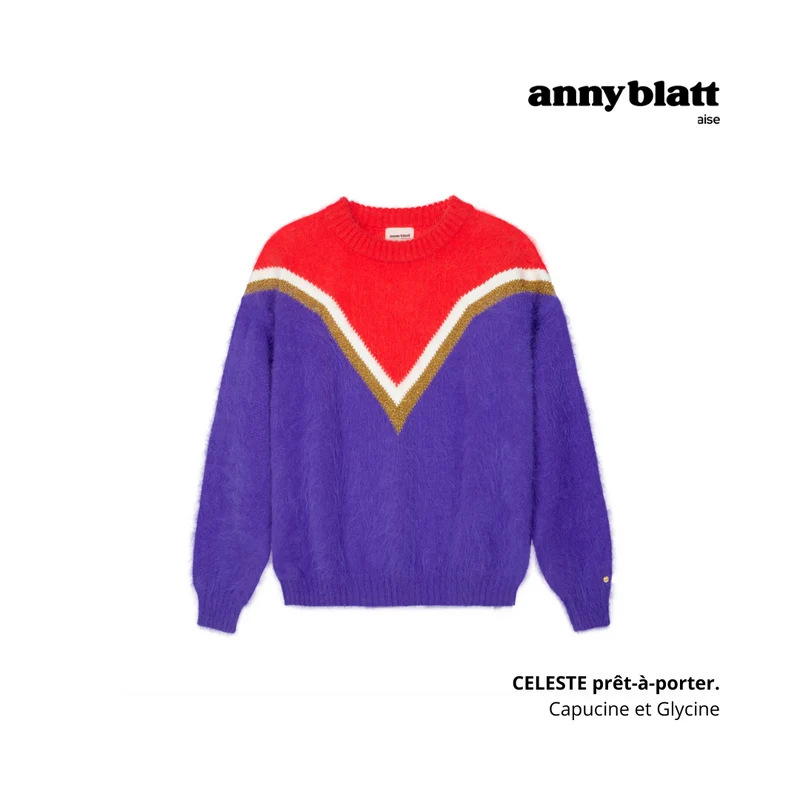 Pull Celeste. 3 coloris.