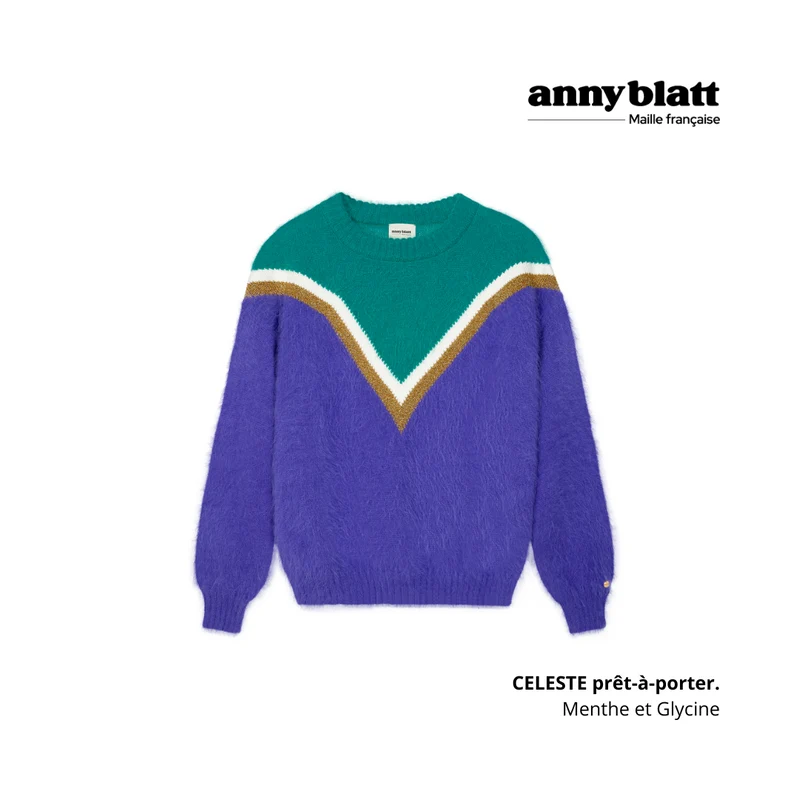 Pull Celeste. 3 coloris.