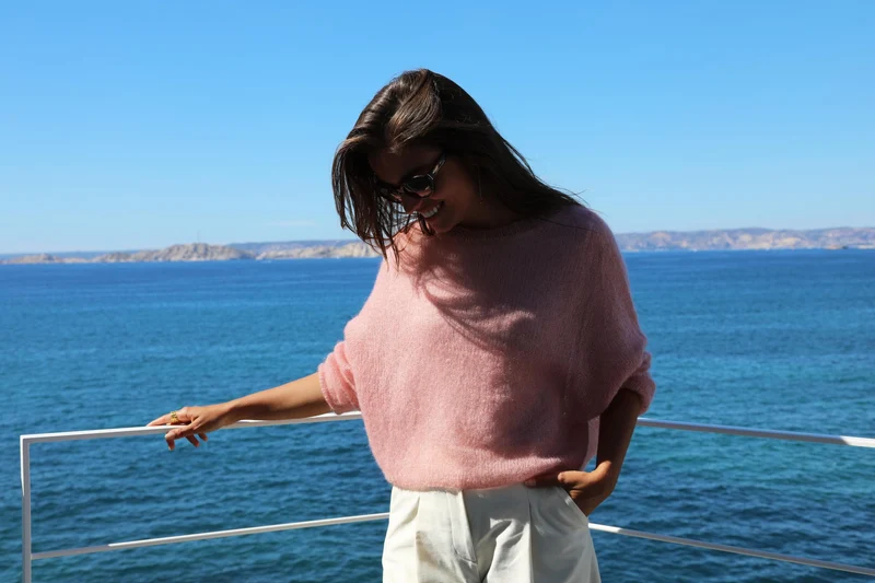 Pull Philomene à tricoter.