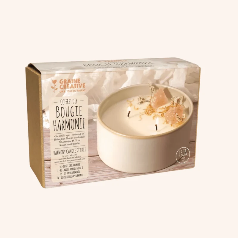 Coffret DIY bougie harmonie