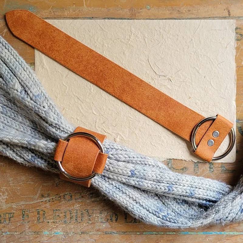 Leather Shawl Belt