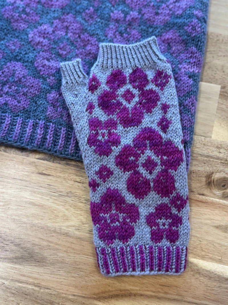 Deflora Mitts and Cowl | Knitting Kit