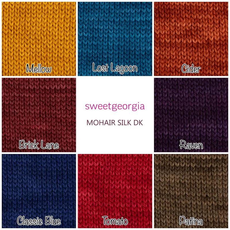 Sweet Georgia - Mohair Silk DK 🐦