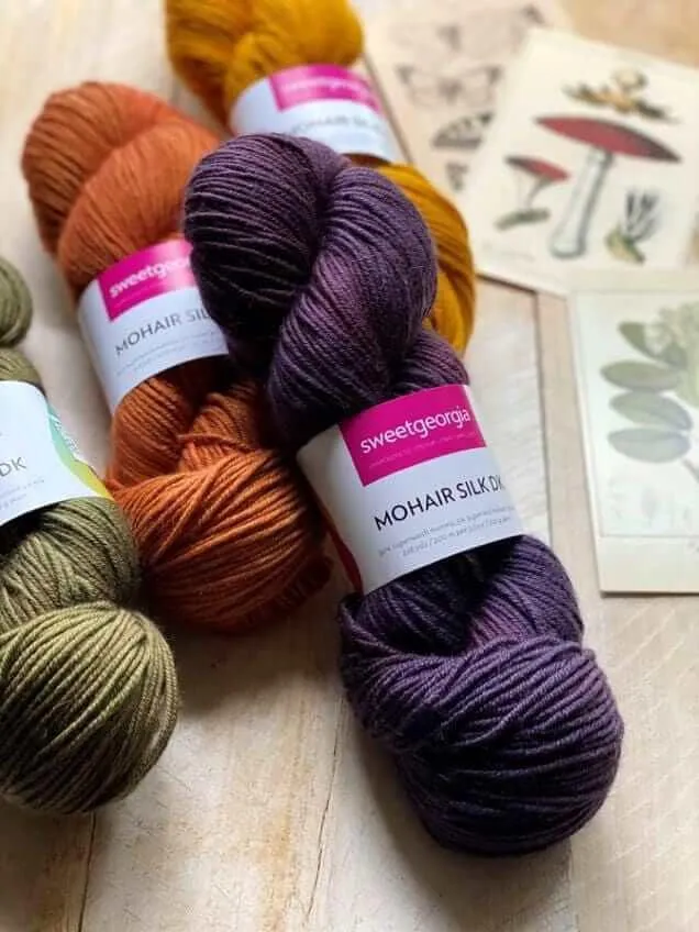 Sweet Georgia - Mohair Silk DK 🐦