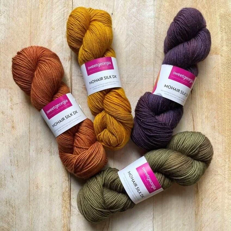 Sweet Georgia - Mohair Silk DK 🐦