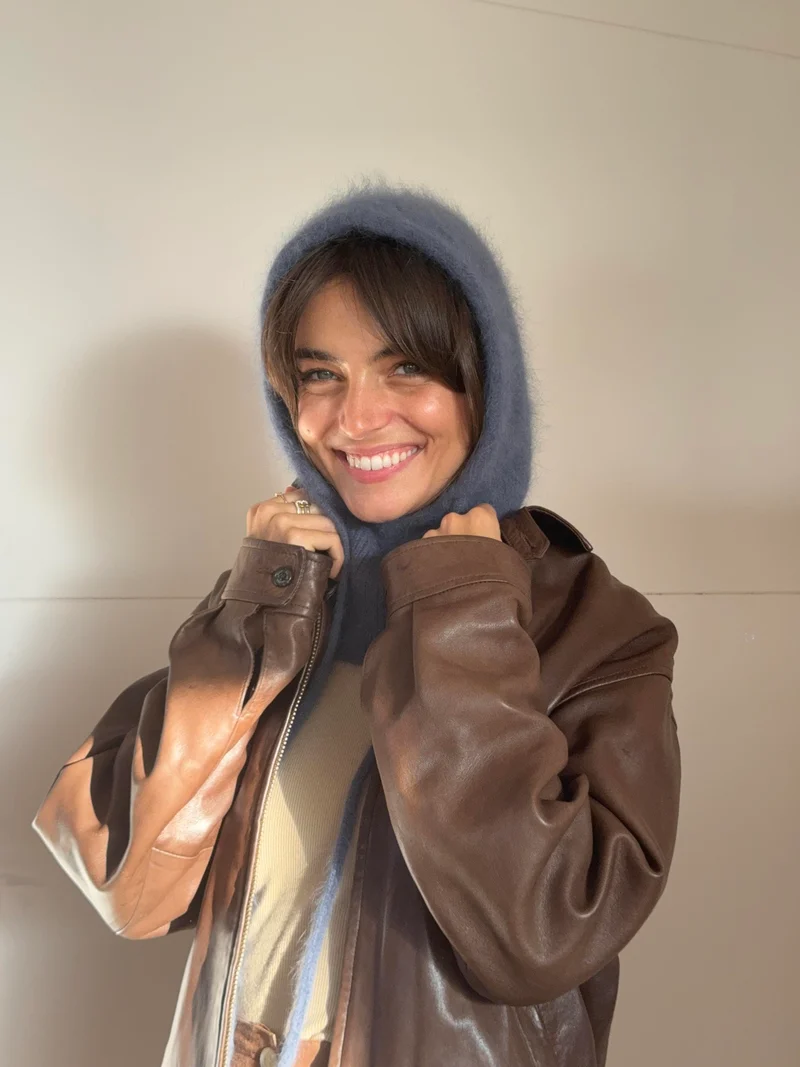 Cagoule en Angora - 5 couleurs
