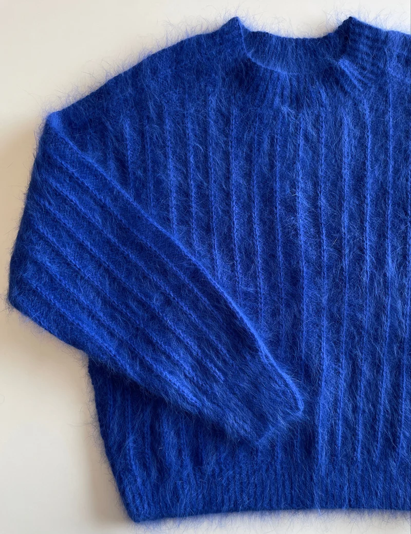 Pull Romane à tricoter.