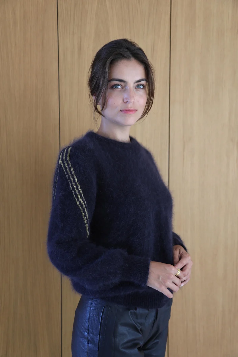 Pull Mona à tricoter.
