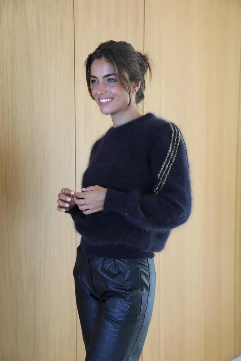 Pull Mona à tricoter.