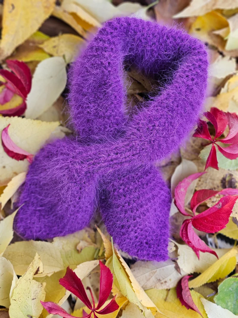 Vivy scarf à tricoter.