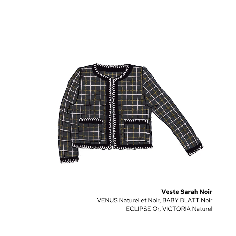 Veste Sarah à tricoter