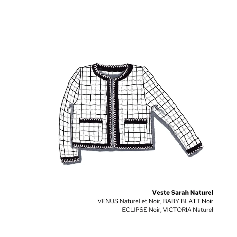 Veste Sarah à tricoter