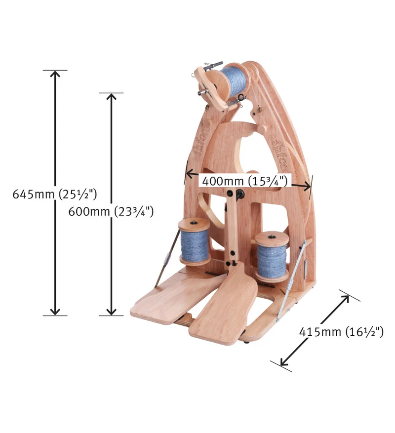 Joy 2 Double Treadle with Carry Bag - Ashford