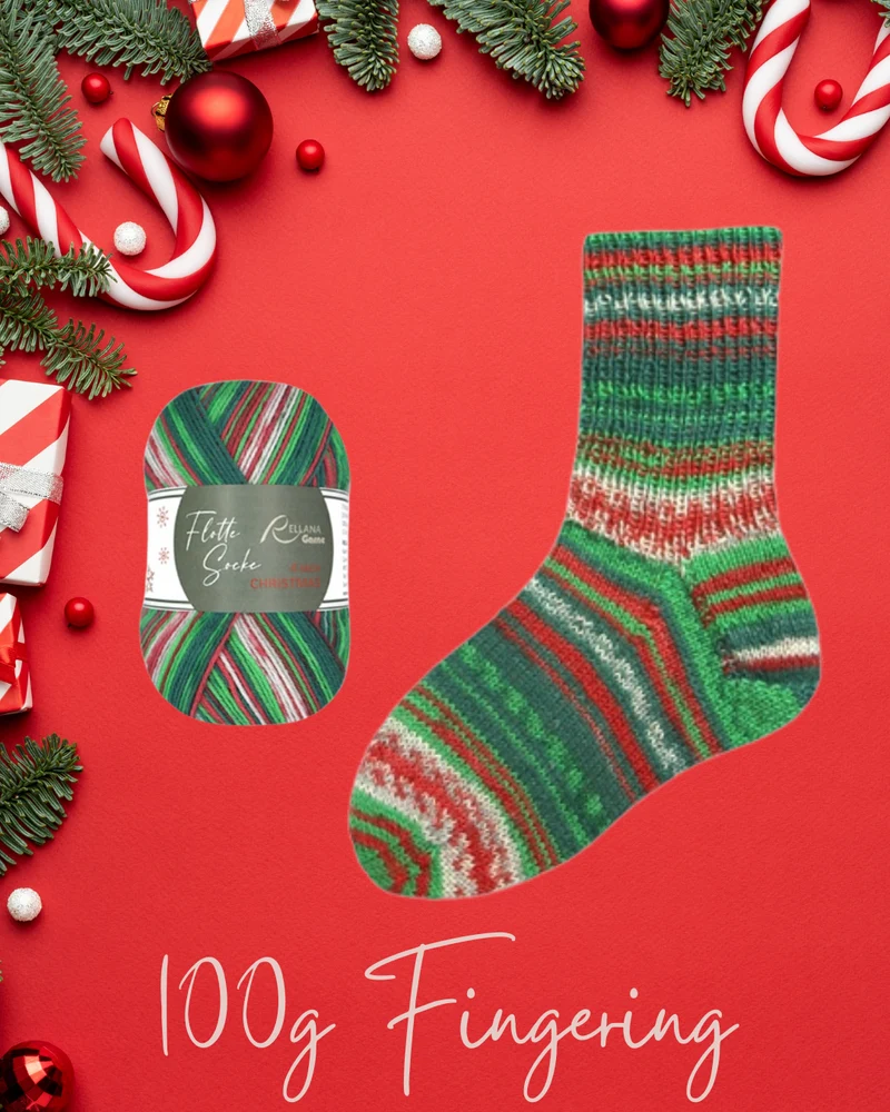 Rellana Flotte Christmas sock yarns 2025 Edition 🐦