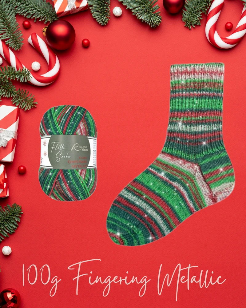 Rellana Flotte Christmas sock yarns 2025 Edition 🐦