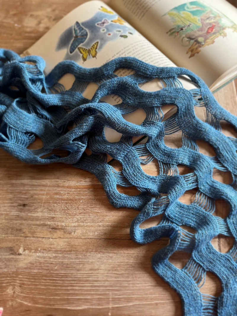 Winds of the South Scarf | Knitting pattern and Optional Kit