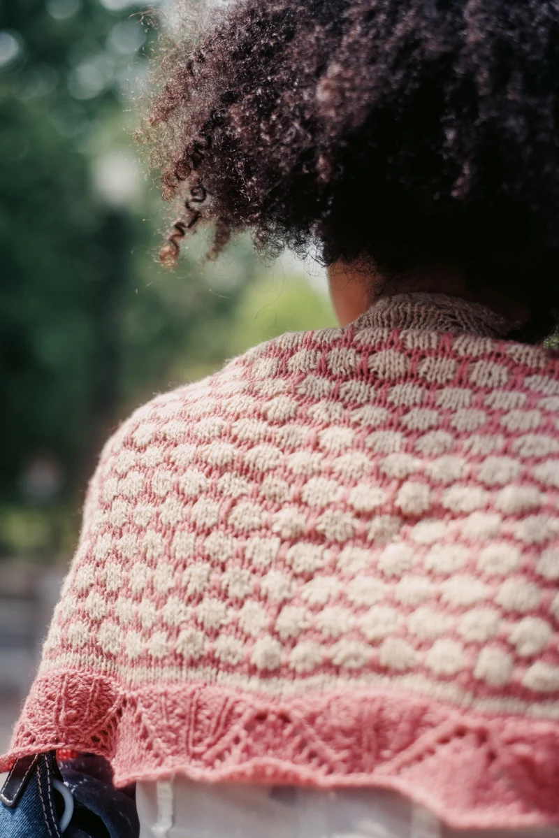 Guanaco Argentino Shawl | Knitting pattern and Optional Kit