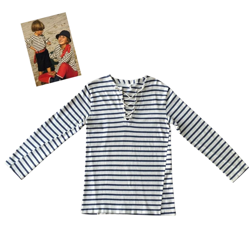 Marinière col pirate pour homme - seconde main