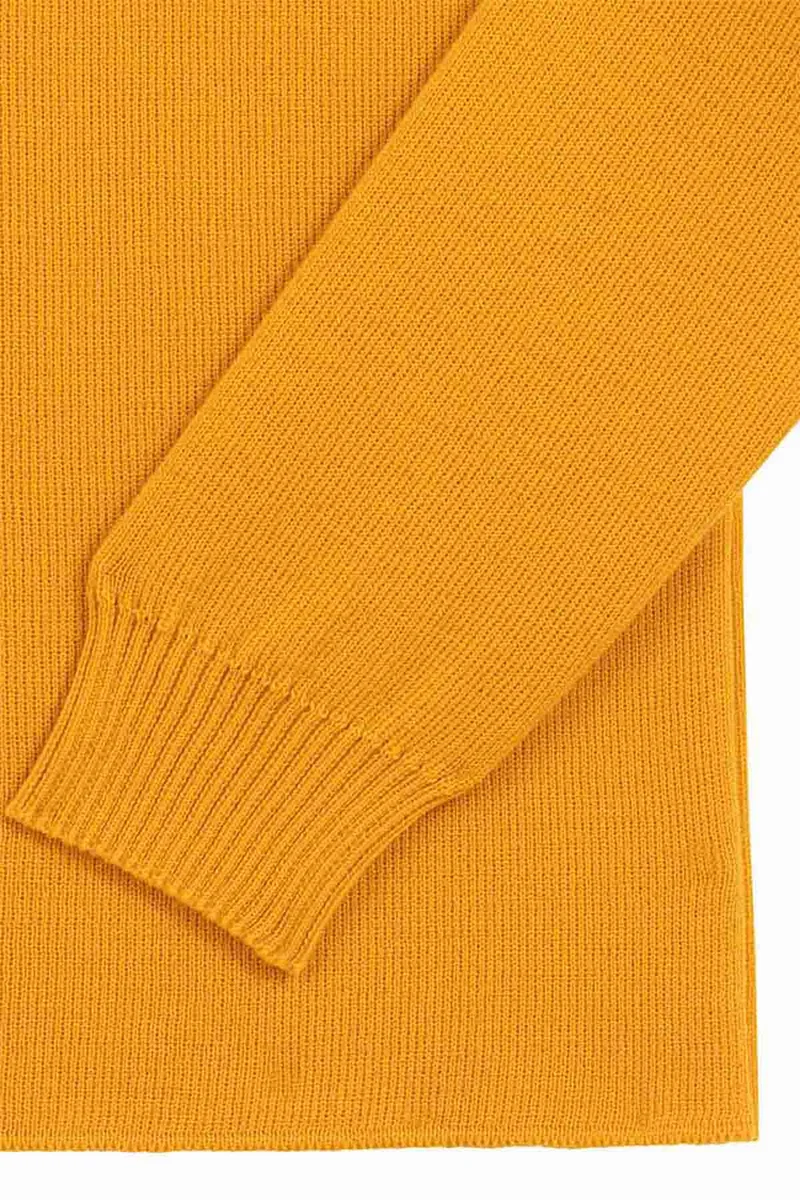 Pull marin jaune pour homme