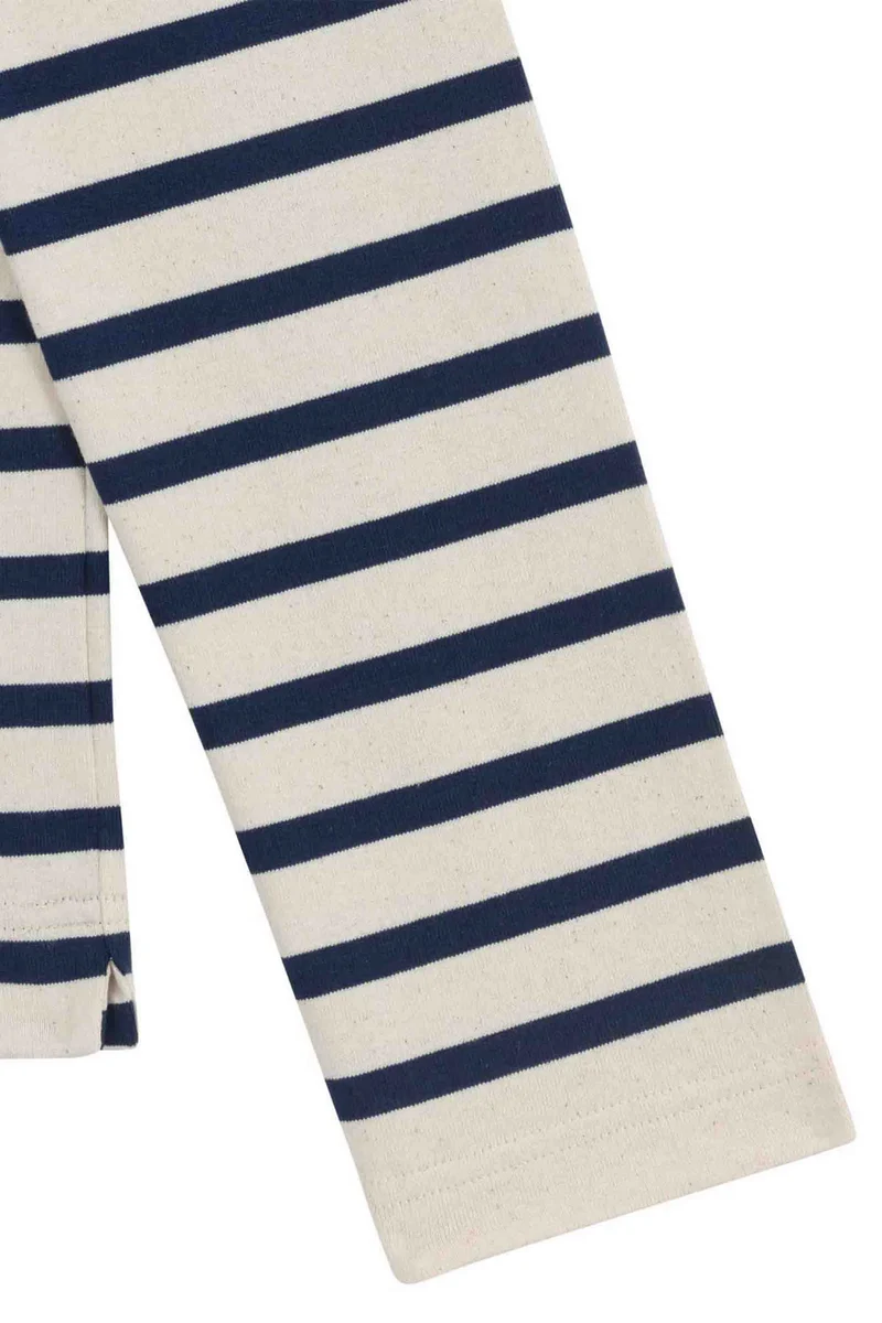 Marinière originale écru avec rayure rouge pour femme