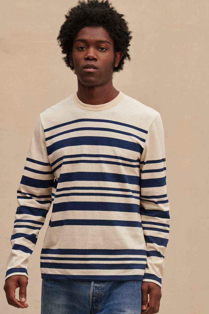 Marinière Pablo marine pour homme