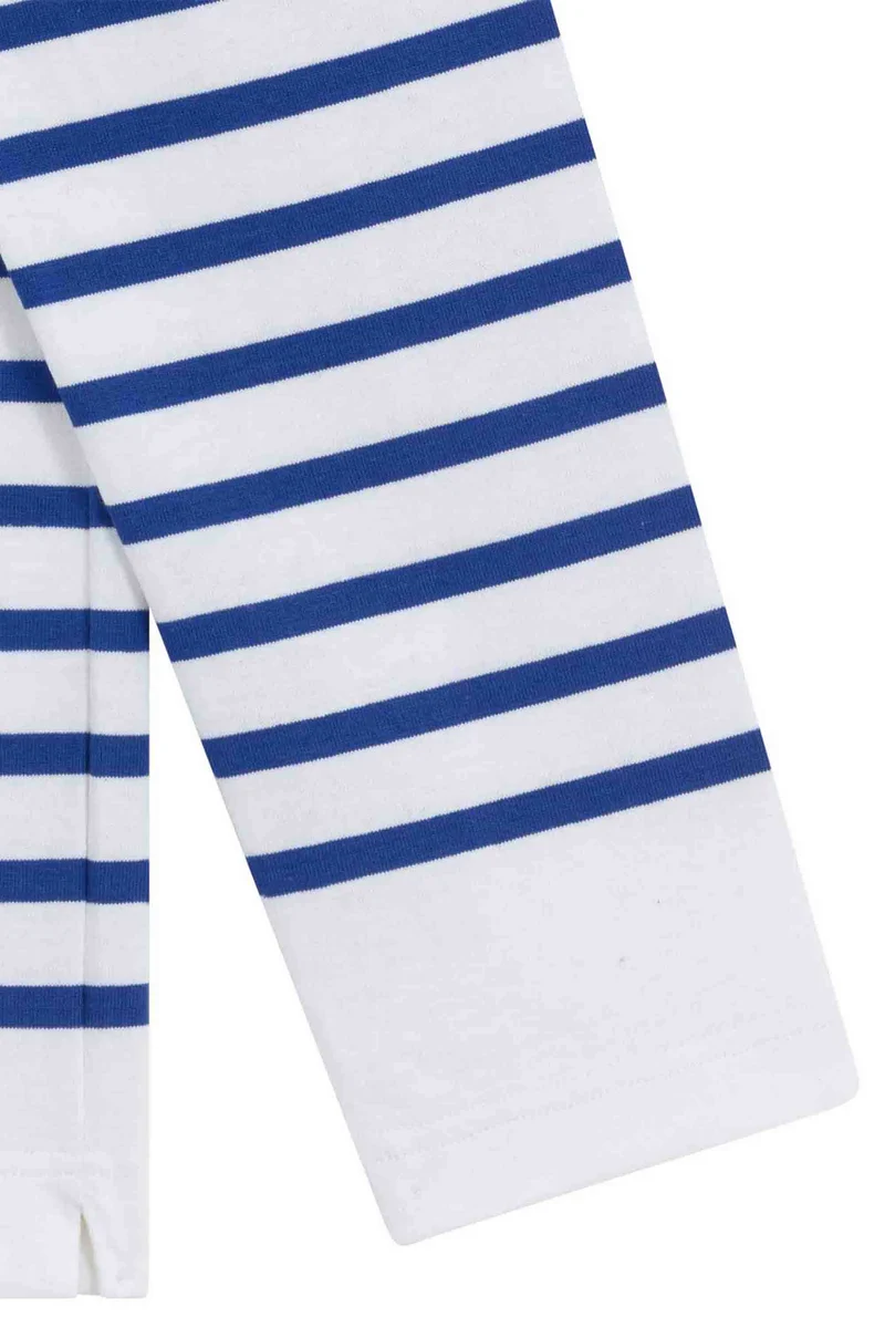 Marinière originale blanche avec rayure rouge pour homme