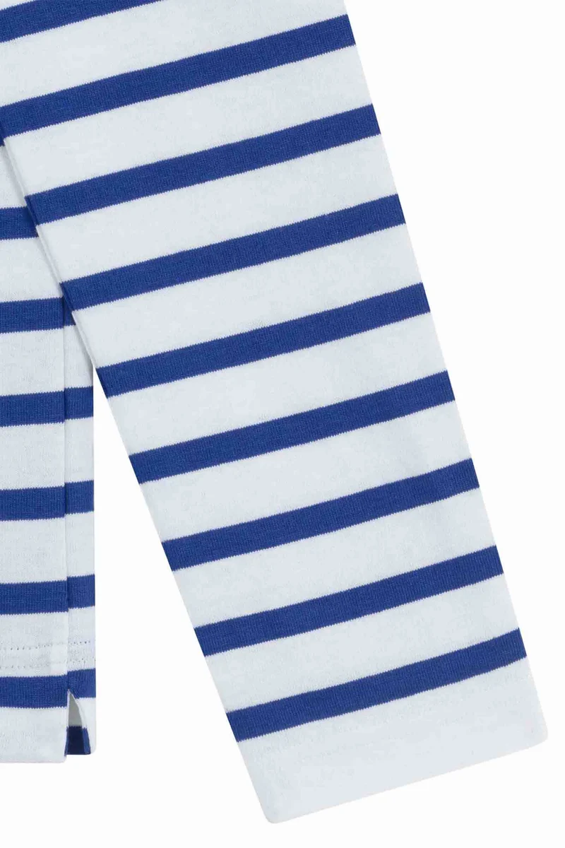 Marinière originale blanche avec rayure rouge pour femme