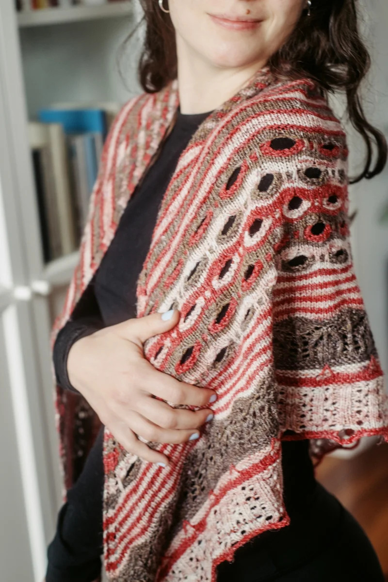 Neapolitan Shawl | Knitting Pattern and Optional Kits