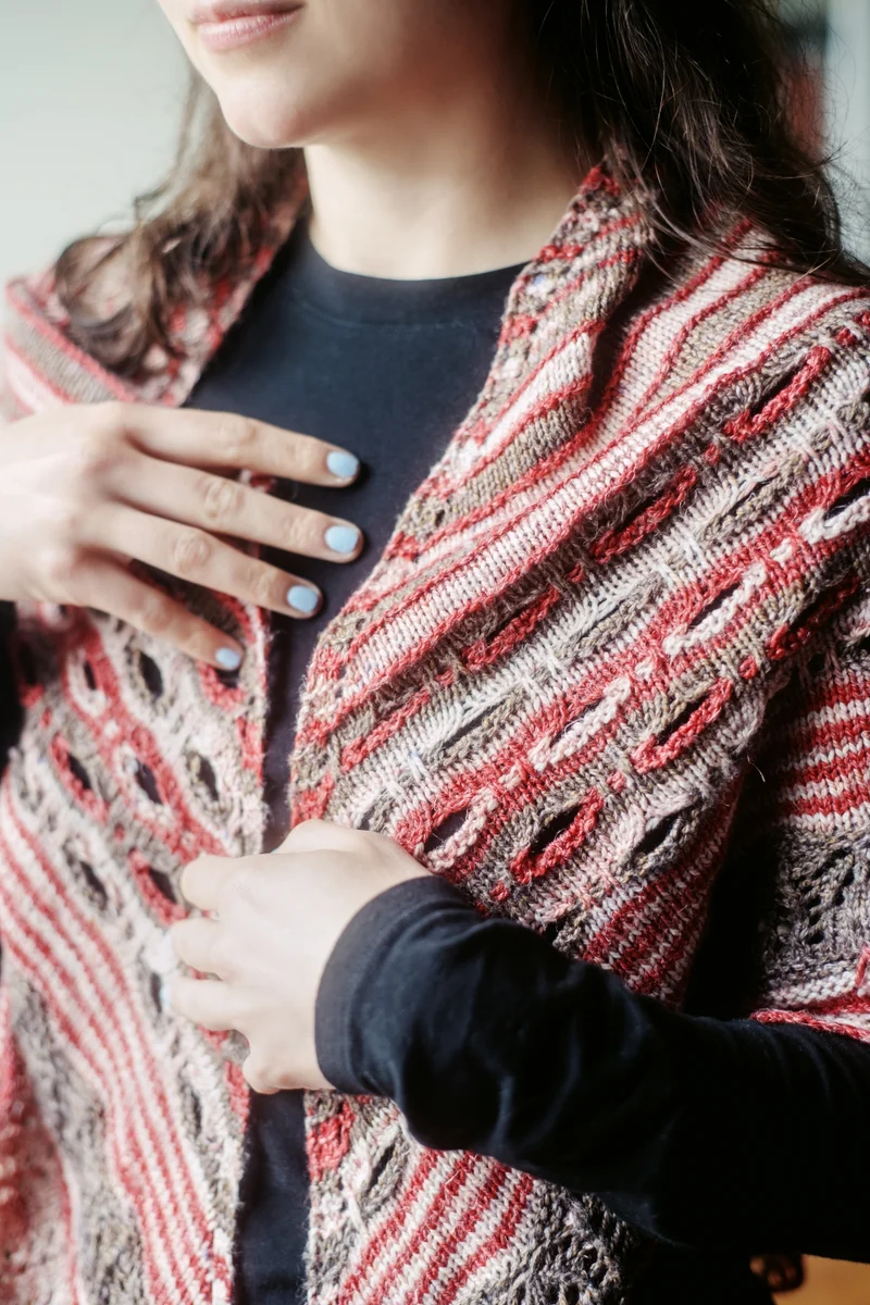 Neapolitan Shawl | Knitting Pattern and Optional Kits