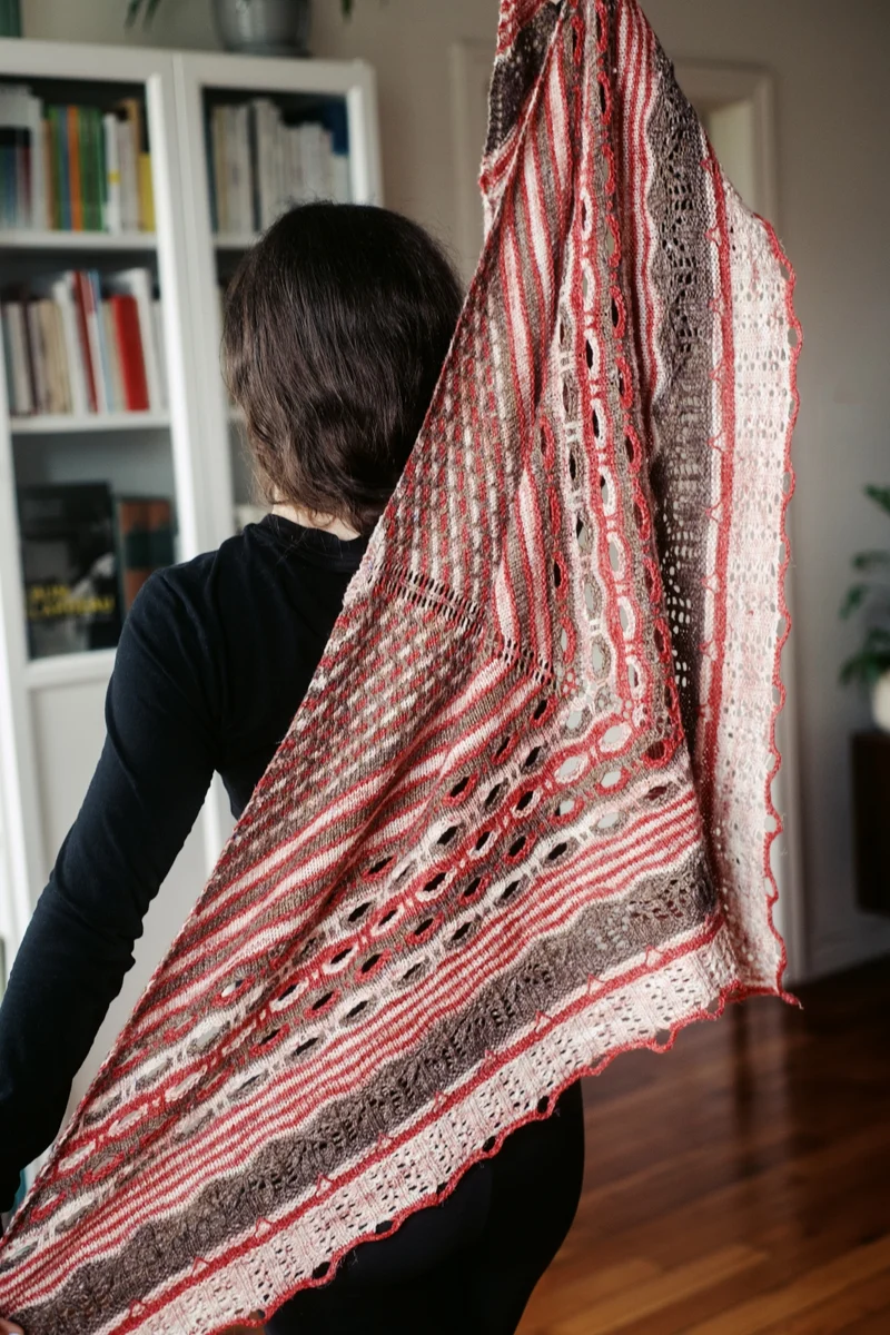 Neapolitan Shawl | Knitting Pattern and Optional Kits
