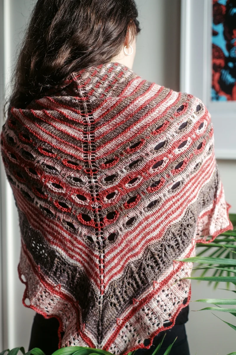Neapolitan Shawl | Knitting Pattern and Optional Kits