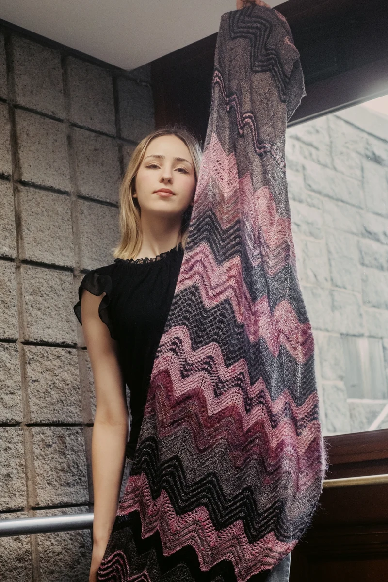 Zigging the Zag Shawl | Free Knitting Pattern and Optional Kits