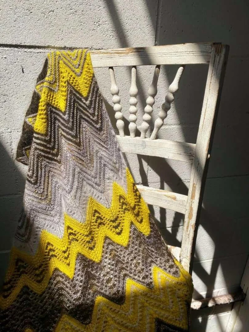Zigging the Zag Shawl | Free Knitting Pattern and Optional Kits