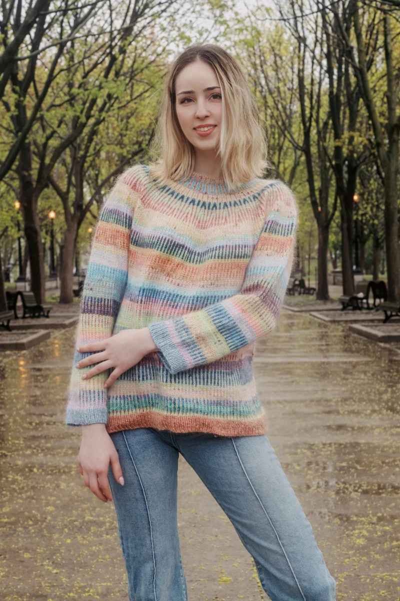 Clochette Sweater | Knitting Pattern and Optional Kits