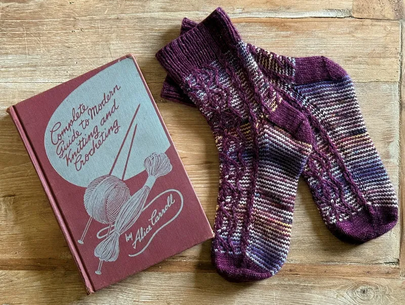Taos Tributary Socks - Knitting Pattern and Optional Kits