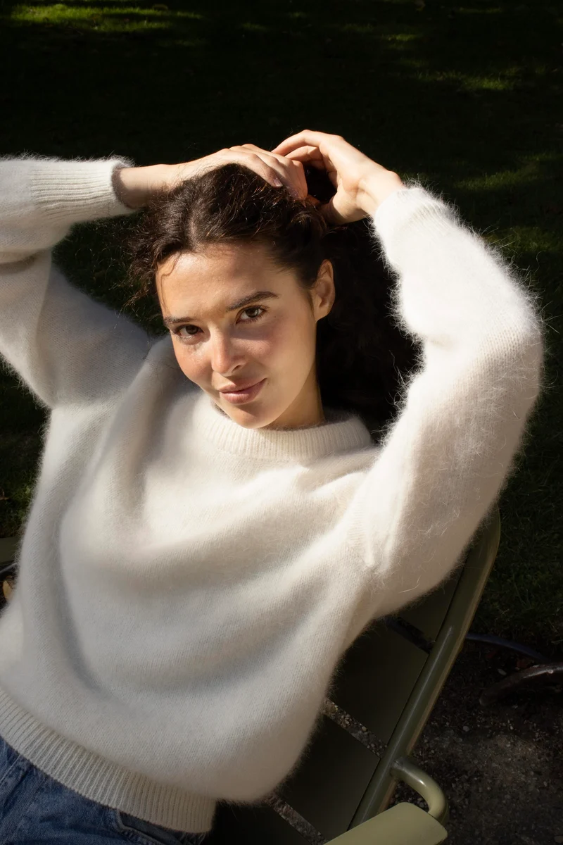 Pull Tina Angora à tricoter