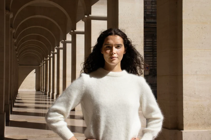 Pull Tina Angora à tricoter